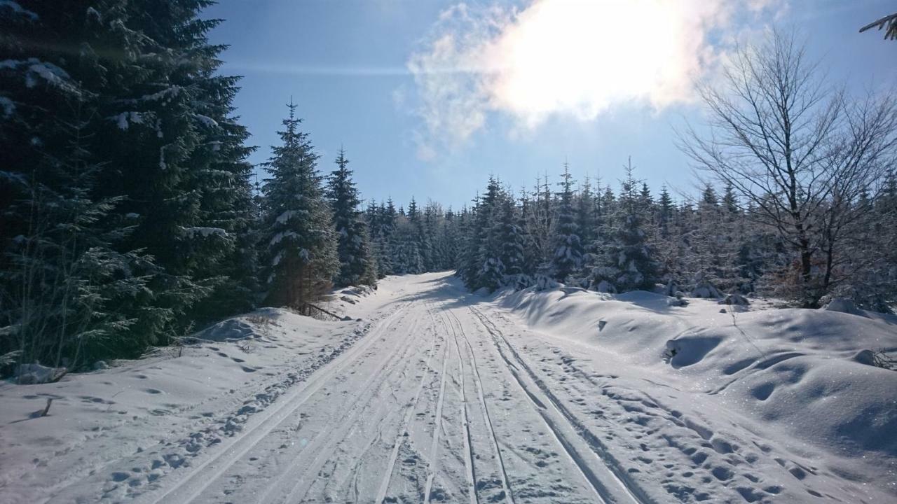 Chata Terezie Červená Voda Exteriör bild
